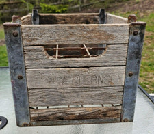 Alpha Guernsey Wooden Milk Crate, Dairy