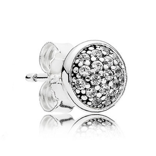 NEW AUTHENTIC PANDORA STERLING SILVER DAZZLING DROPLETS STUD NEW AUTHENTIC PANDORA STERLING SILVER DAZZLING DROPLETS STUD