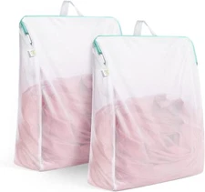 OTraki 20x24 Inch Laundry Bags Mesh Wash Bags 2 Pack Delicates Bag Lingerie Sock