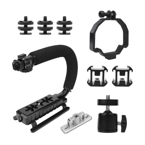 U-Shape Handheld For DJI FLIP AIR 2/2S/3/3S Mavic 3/3PRO Shooting Stands Black - Imagen 12 de 13