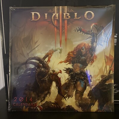 Diablo  by Blizzard Entertainment (2013, Calendar)