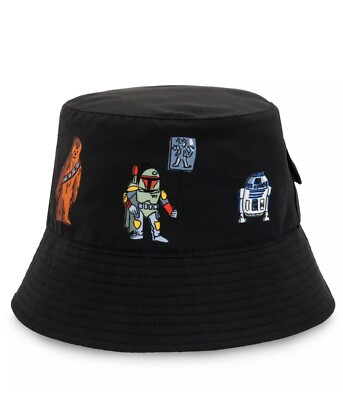 Star Wars Bucket Hat by Cute Zo Star Wars The Mandalorian Embroidered Grogu the Child Bucket  main image 4