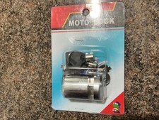 Bloqueo de disco para bicicleta pequeño y portátil