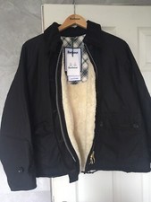 Barbour X Alexa Chung Blair Rustic Brown Wax Jacket Coat Size 16 Bnwt