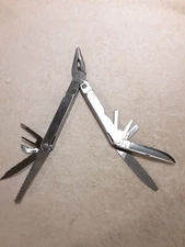 1996 LEATHERMAN SUPER TOOL VINTAGE MULTI-TOOL 0996 SAW PLIERS KNIFE + MORE