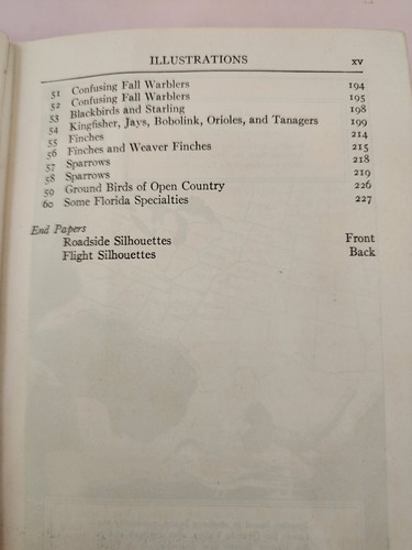 A Field Guide To The Birds by Roger Tory Peterson Hardcover 1947 Riverside Press - Picture 11 of 24
