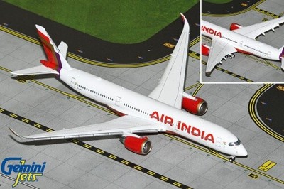 GeminiJets Airbus A350-900 Air India Flaps Down VT-JRH 1:400 Modellflugzeug