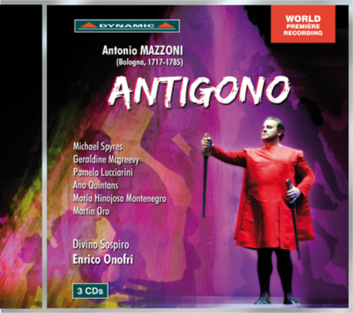 Antonio Mazzoni Antonio Mazzoni: Antigono (CD) Album
