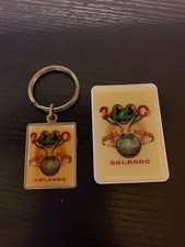 2000 Rainforest Cafe, Cha Cha Magnet and Keychain