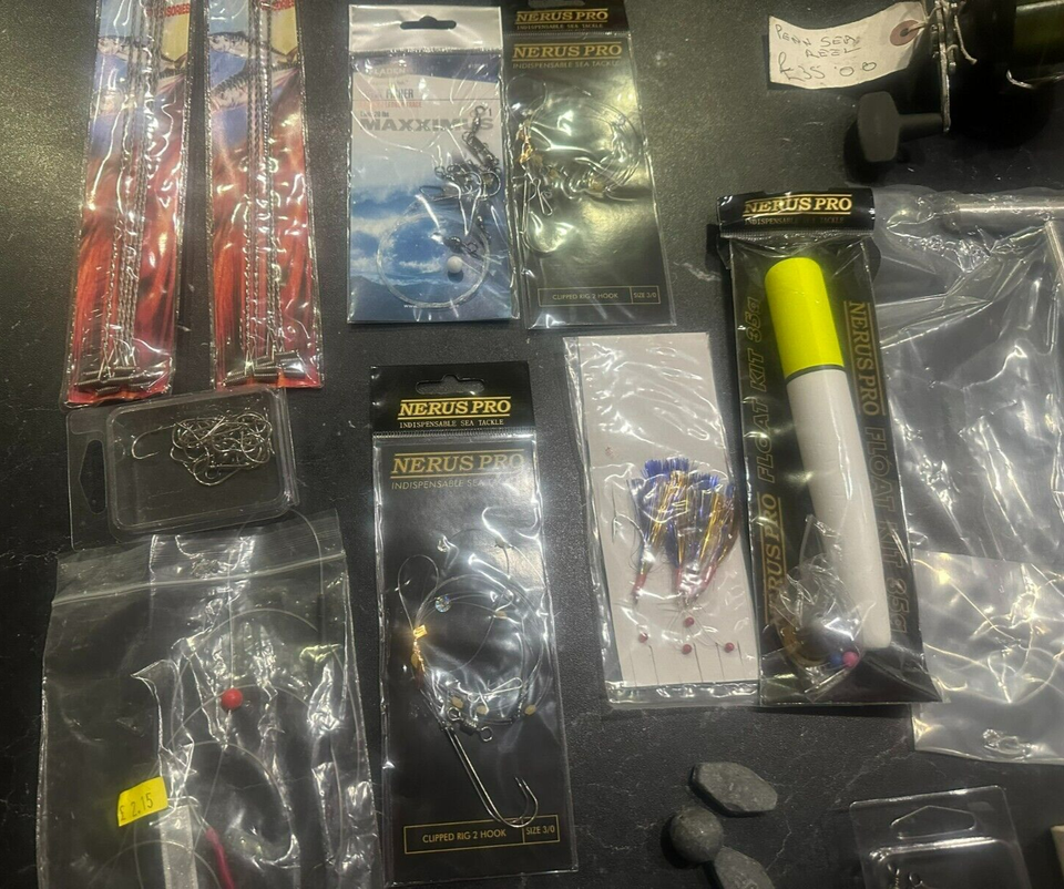 Job Lot of Sea Fishing Tackle No 3 GARAGE FIND eBay