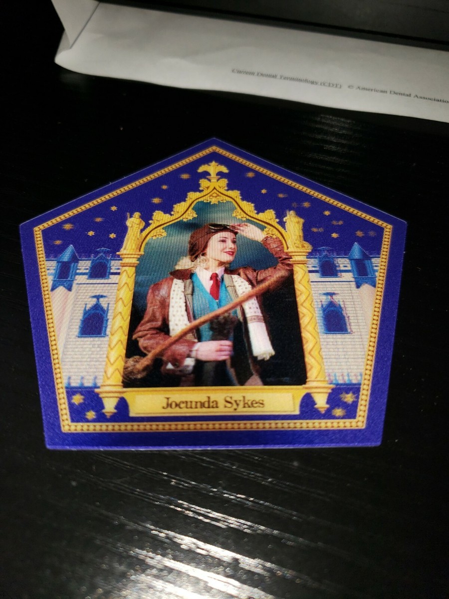 SuGポストカード Wizarding World of Harry Potter Chocolate Frog Wizard Card Jocunda