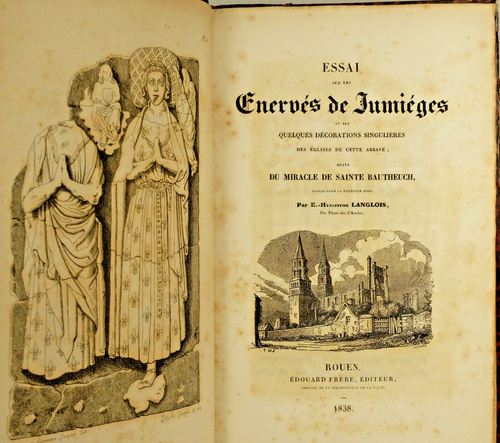 Hyancinthe Langlois ESSAI sur les ENERVES de JUMIEGES CLOVIS CROISADES ROUEN - Foto 2 di 6