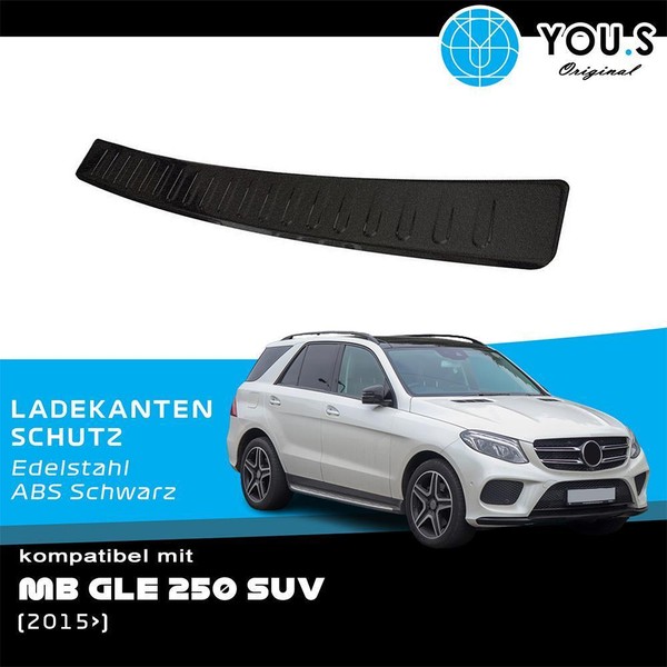 You.S Ladekantenschutz Leiste ABS Kunststoff FüR Mercedes GLE SUV Ab Bj. 2015-image