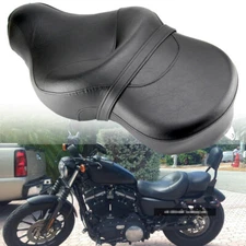 For Harley Sportster XL Iron 883 1200 Custom Driver Rider Passenger Seat Two-up