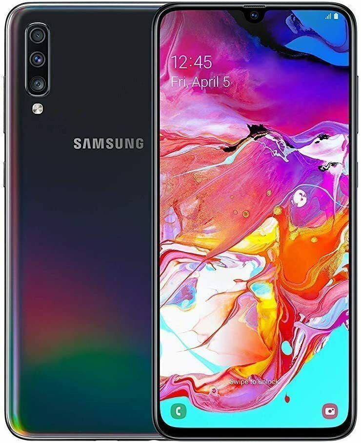 Samsung Galaxy A70 A705 128GB Black Single Sim GSM Unlocked