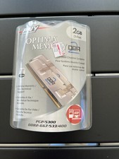 Optima Memory PNY DDR PC2-5300 2GB 2x1GB Dueal Channel PC Memory Kit New Seale