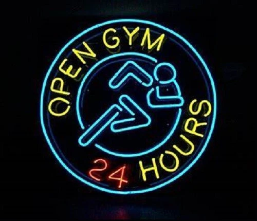 Gym neon sale light