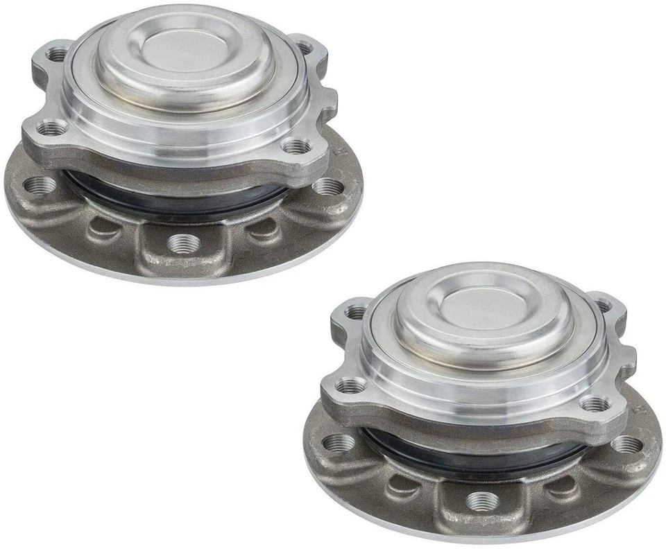 Pair Front Wheel Hub & Bearing for 2010-2015 BMW 528i 535d 535i 550i 640i & more - Image 2 of 4