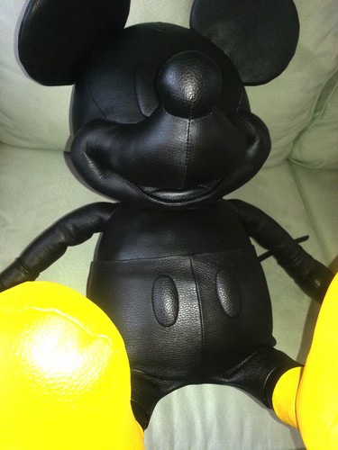 COACH X DISNEY Leather 26" MEDIUM MICKEY MOUSE DOLL Collectible LIMITED EDITION - Picture 3 of 12