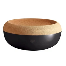 Emile Henry France Large Fruit Vegetable Storage Pantry Bowl, 14.1 inch, Ceramic