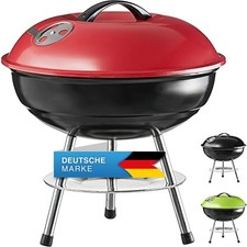 Micro BBQ Kugelgrill - Kompakter Holzkohle-Reisegrill für Camping