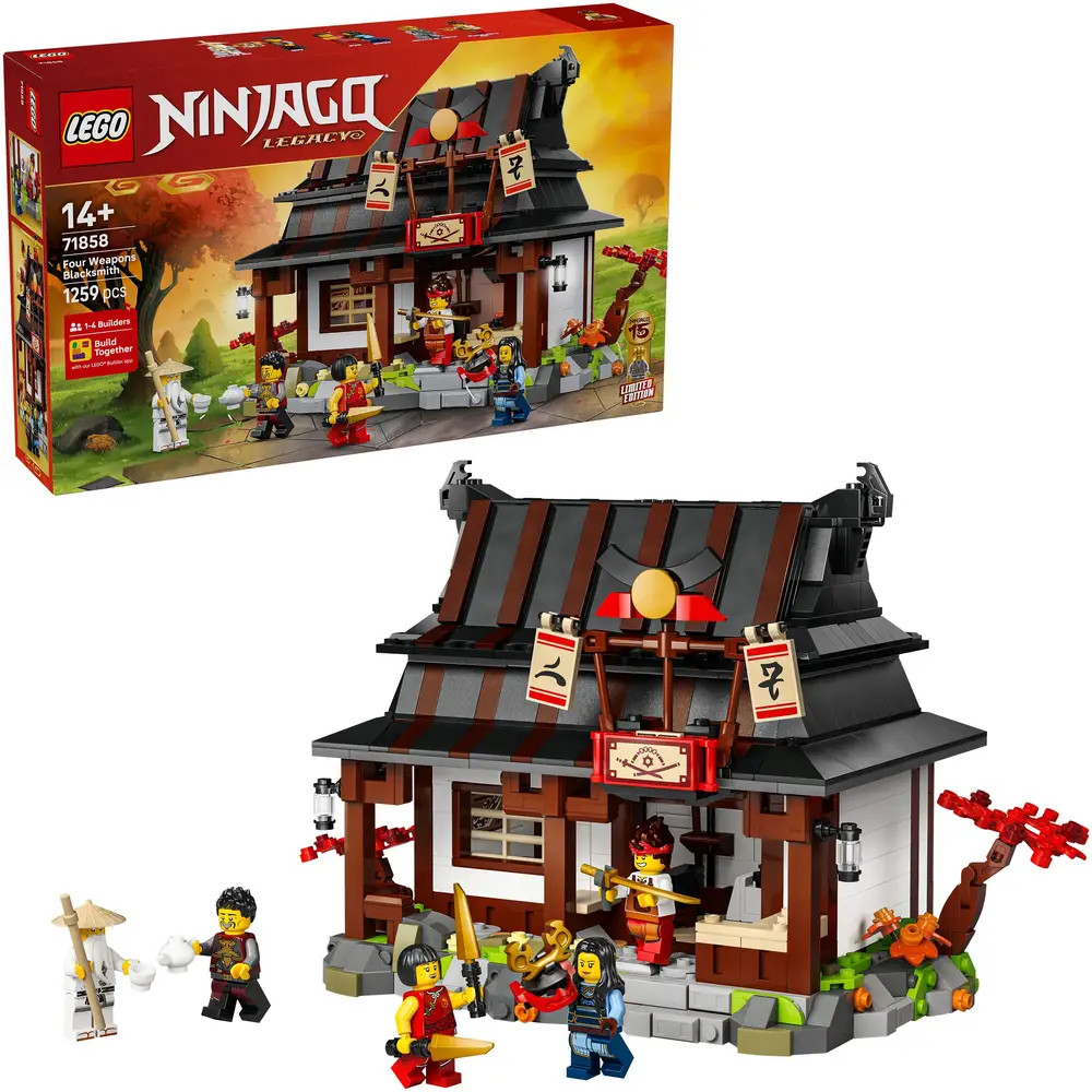 Lego Ninjago 71858 15-Jähriges Jubiläum: Vier-Waffen-Schmiede - Image 12
