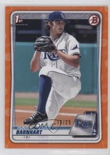2020 Bowman Draft Orange Border 16/25 Hunter Barnhart #BD-66 0mm9