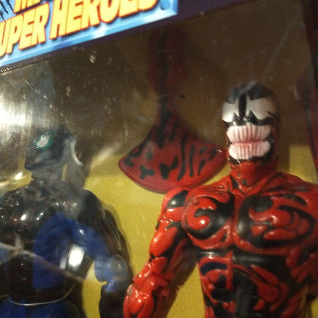 TOYBIZ Marvel Super Heroes Spider-Man Vs Carnage Lizard Hobgoblin