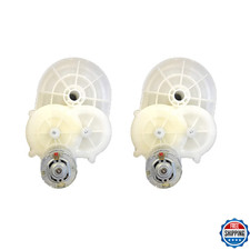 Peg Perego RZR/Gator 12V Motor Gearbox Replacement Kit White - ALL MODELS