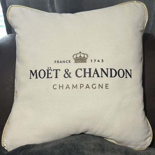Moët Chandon Champagne Day Cushion Indoor/Outdoor Pillows - Used see pictures
