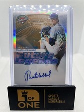 2024 Panini Prospects - Future Legends Auto #58/199 - Thatcher Hurd - New York