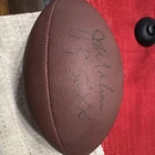 Jim McMahon Autographed Football Chicago Bears Super Bowl QB