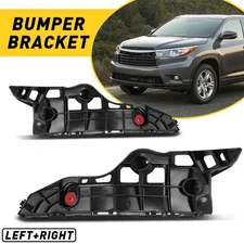 Fits 2014-2019 Toyota Highlander Front Bumper Brackets Retainers Set Pair 2pcs