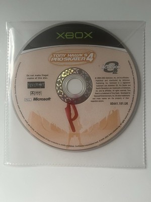 Tony Hawk's Pro Skater 4 - Original Xbox Spiel - PAL - getestet *NUR DISC* (552)