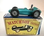 MATCHBOX LESNEY ASTON MARTIN RACE CAR - No. 19 C -NEAR MINT MODEL W/BOX HTF!!!