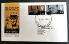 Great Britain 1965 Sir Winston Churchill FDC with a Birmingham  Postmark