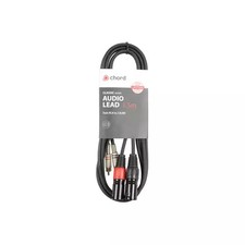 Chord Electronics 190.058UK audio cable 1.5 m 2 x RCA 2 x XLR (3-pin) Black