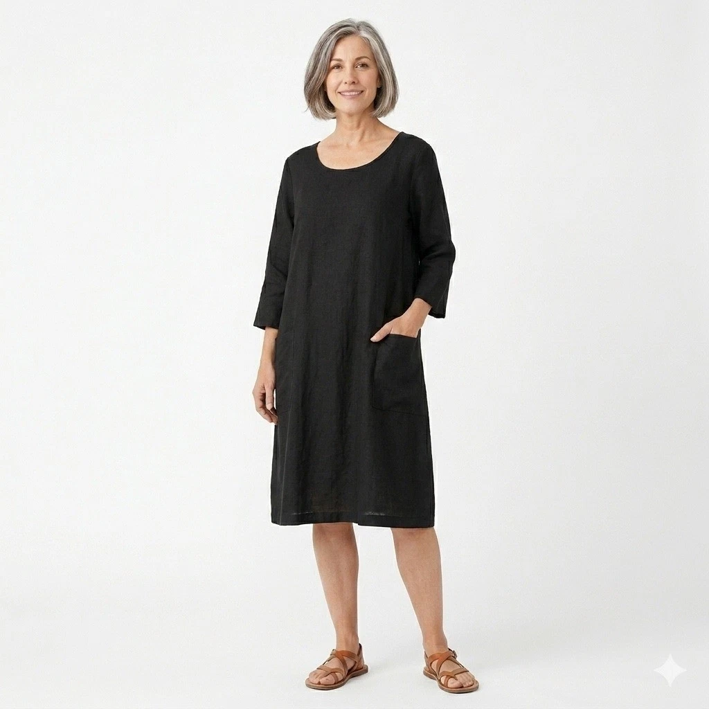 Linen Shift Dresses for Women | eBay