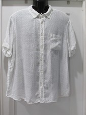 Daniel Hetcher Paris Shirt 100% Linen White S...