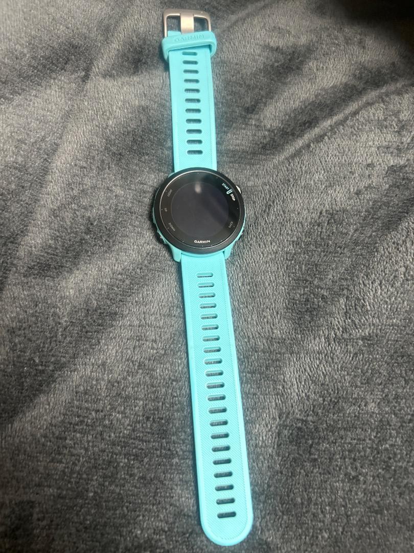 Garmin Forerunner 55 Sports Watch Silicone Band Water-Resist Used