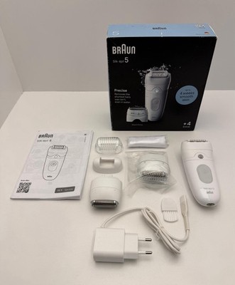 Braun Silk-épil 5 SE5 Type 5394   Epilierer inkl. 4 Extra Zubehörteilen
