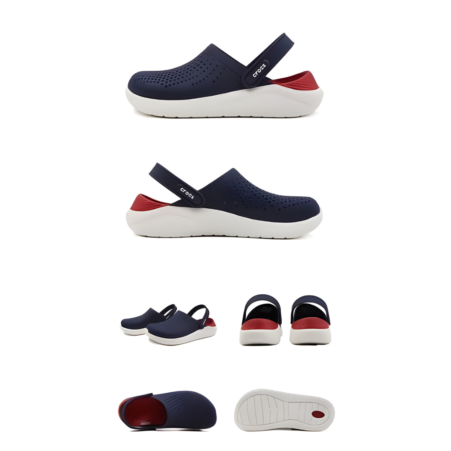 New Cr,ocs Men's and Women's Shoes LiteRide Clogs,non-slip Shoes outdoor slipper image 8