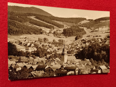 Steinbach-Hallenberg 1958. Hermannstein. Schöne s/w-AK. Neu. Nicht gelaufen.