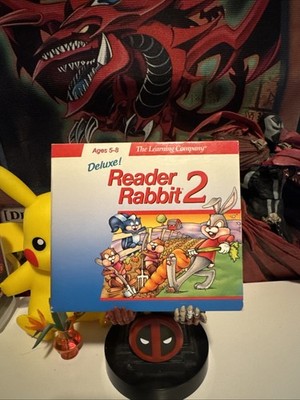Vtg Reader Rabbit 2 Deluxe CD-ROM (Wind/Mac) Educational Game