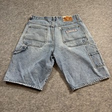 Vtg Paco Sport Shorts Mens 34 Fits 35x12 Denim Jean Carpenter Baggy Skater Y2K