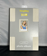 heyday Fabric Photo Album Book Bound for Fujifilm Instax Mini Gray/Beige