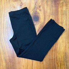 Quince Women's Pants Medium Ponte Knit Pull on Dress Pants Stretch  Rayon RR25
