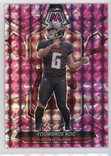 2024 Panini Mosaic Pink Camo Mosaic Prizm Younghoe Koo #14 11sc