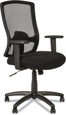 Etros High-Back Swivel/Tilt Chair - Stylish Black Ergonomic Comfort