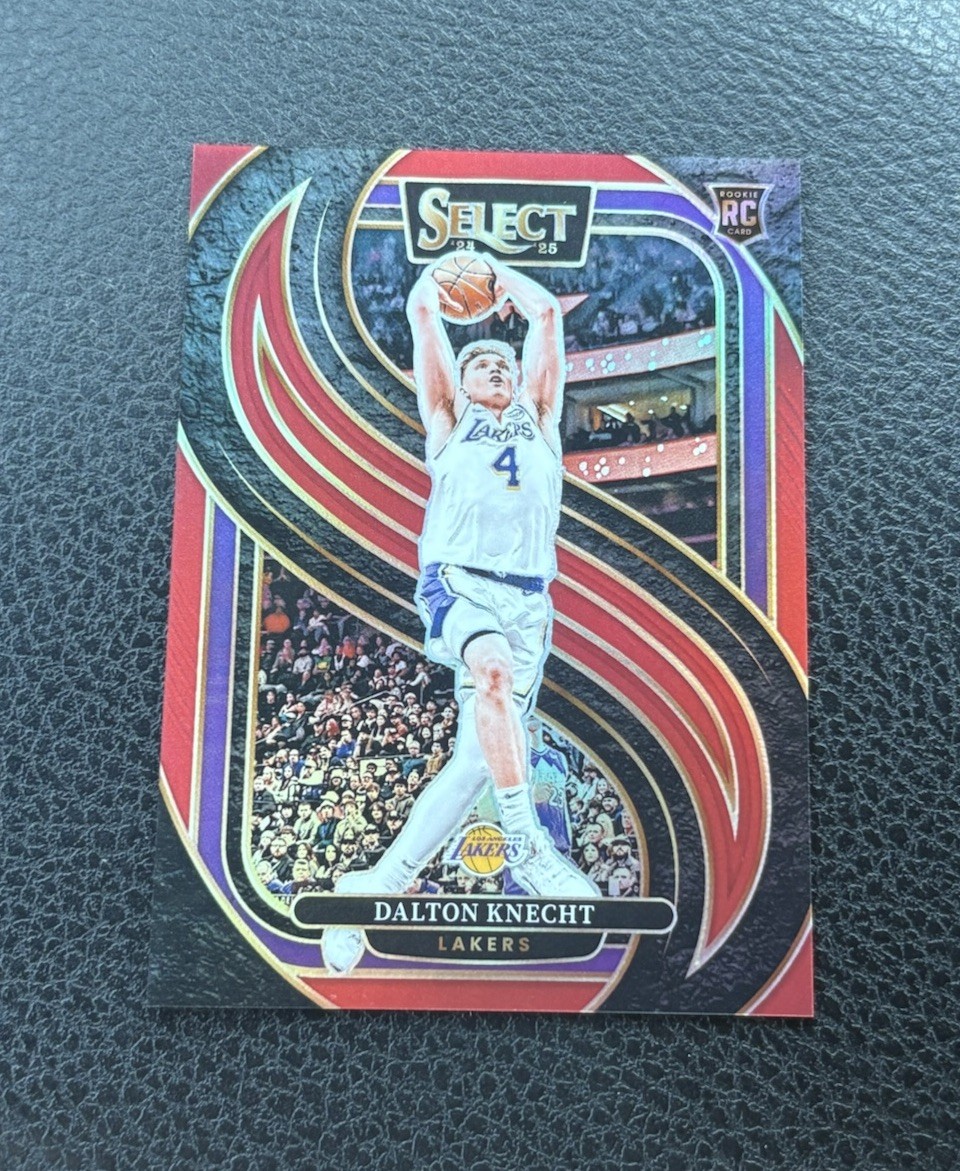DALTON KNECHT 2024-25 SELECT PREMIER LEVEL ROOKIE RED PRIZM RC /199